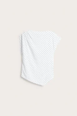 Asymmetrisk topp med prickar