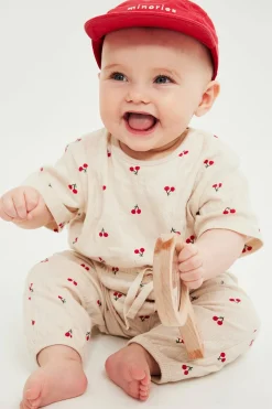 Babybyxor med körsbär