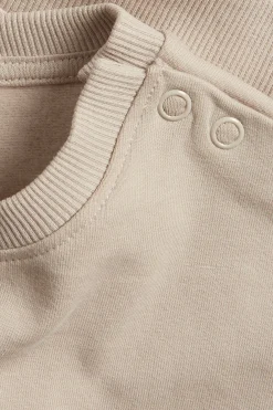 Baby sweatshirt med borstad insida