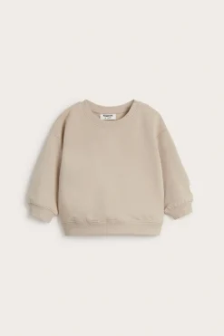 Baby sweatshirt med borstad insida