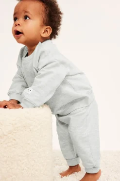 Baby sweatshirt med borstad insida