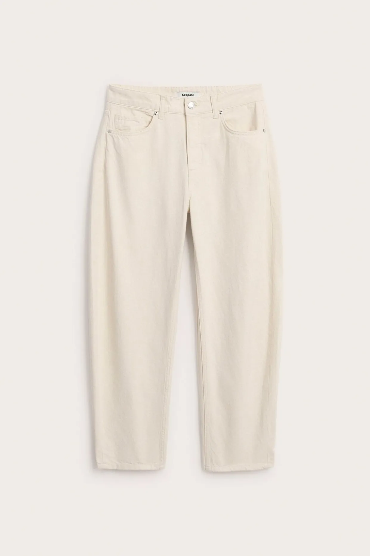 Barrel jeans high waist