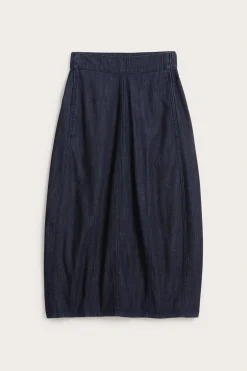 Barrelkjol i denim