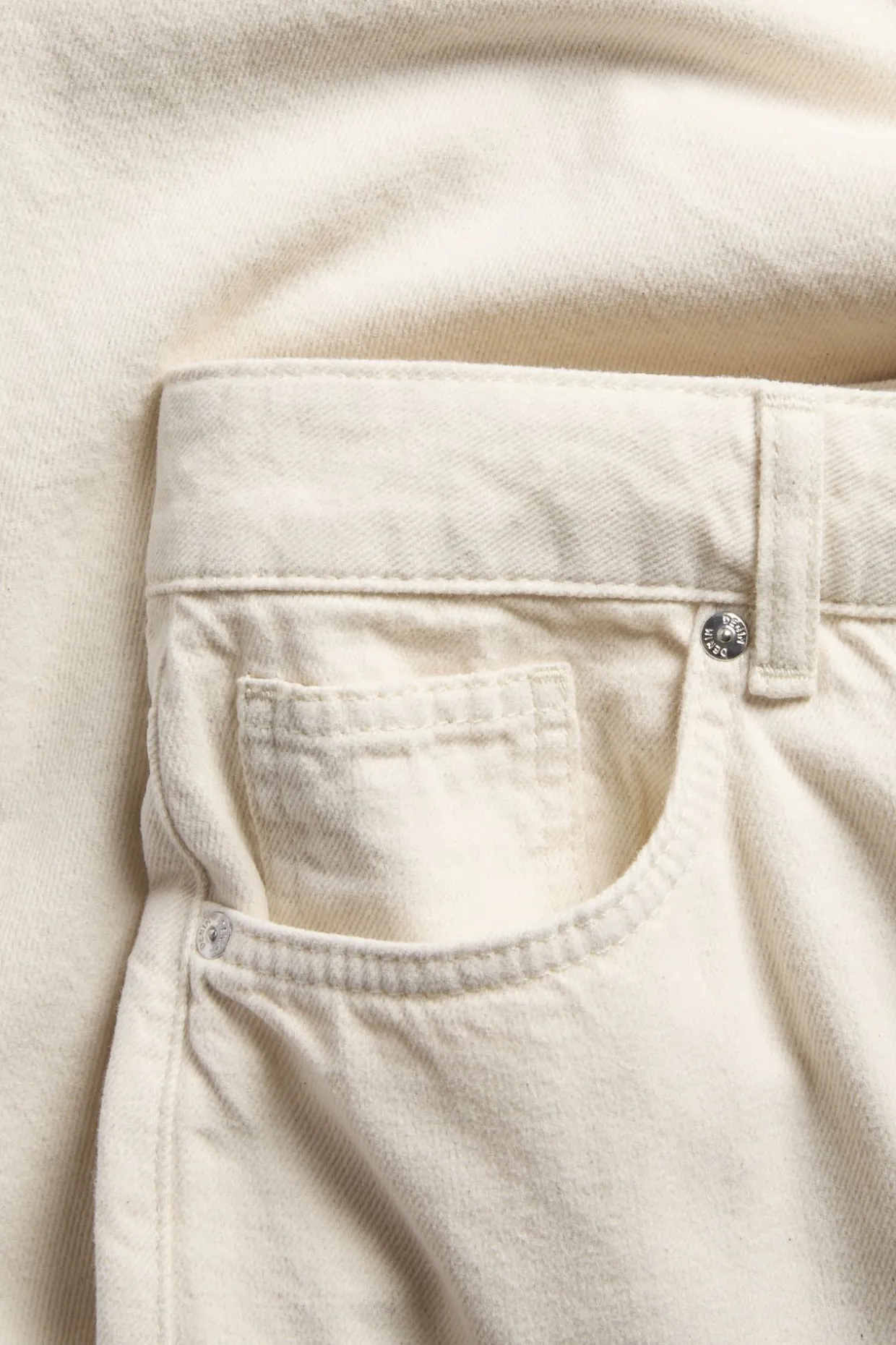 Bermudashorts i bomullstwill