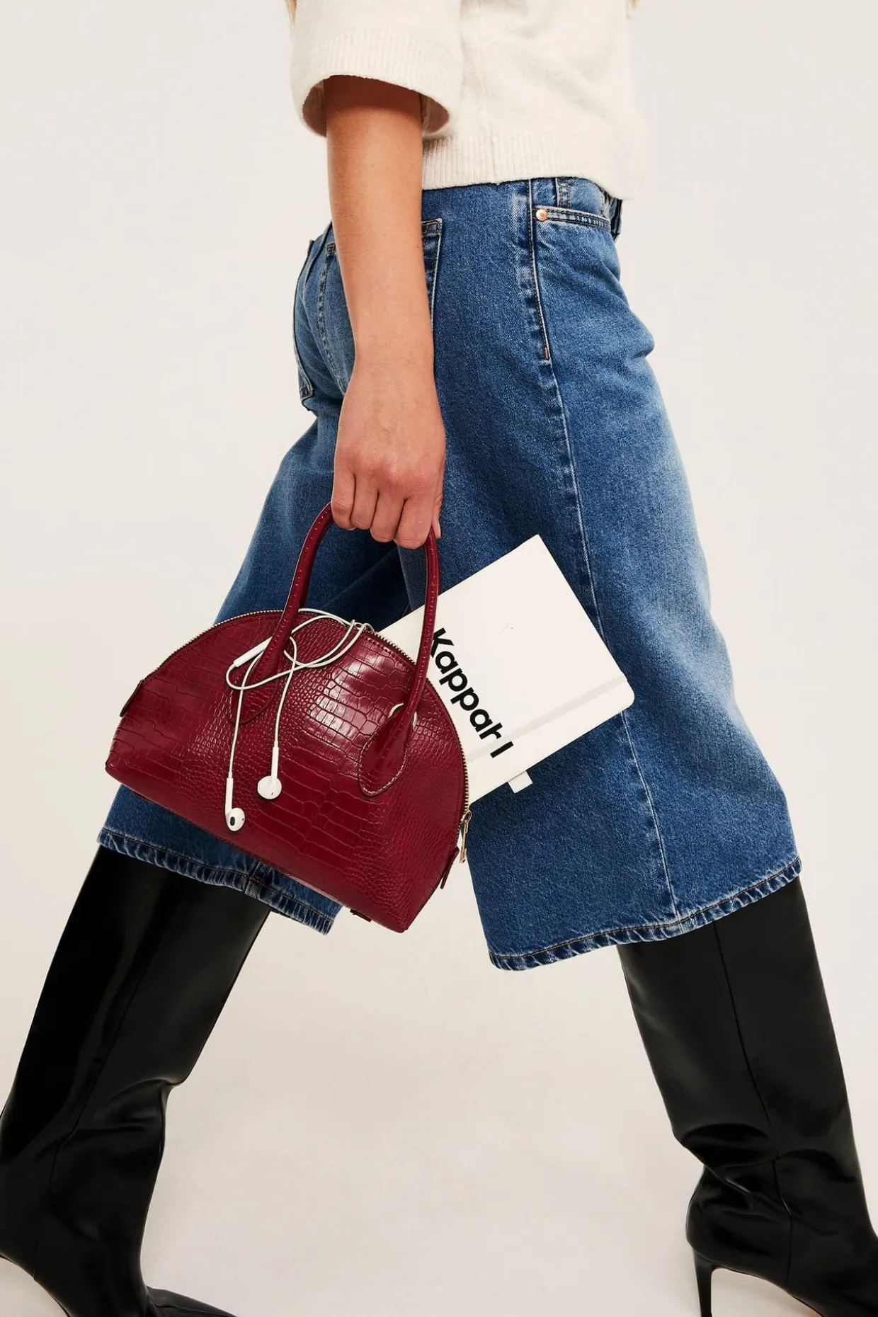 Bermudashorts i denim