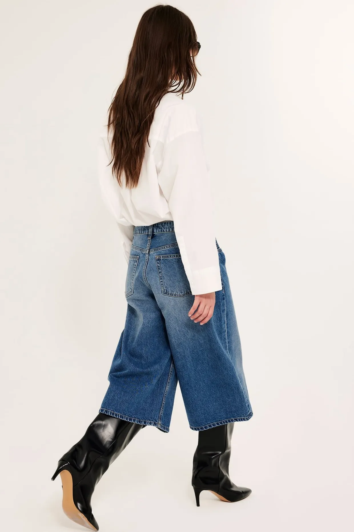Bermudashorts i denim