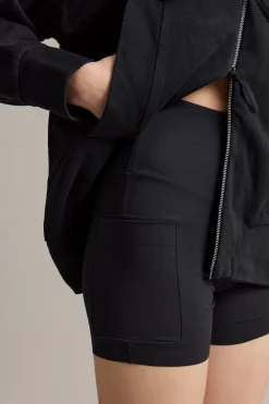Bikershorts i mjuk stretchjersey