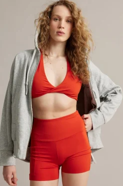 Bikershorts i mjuk stretchjersey