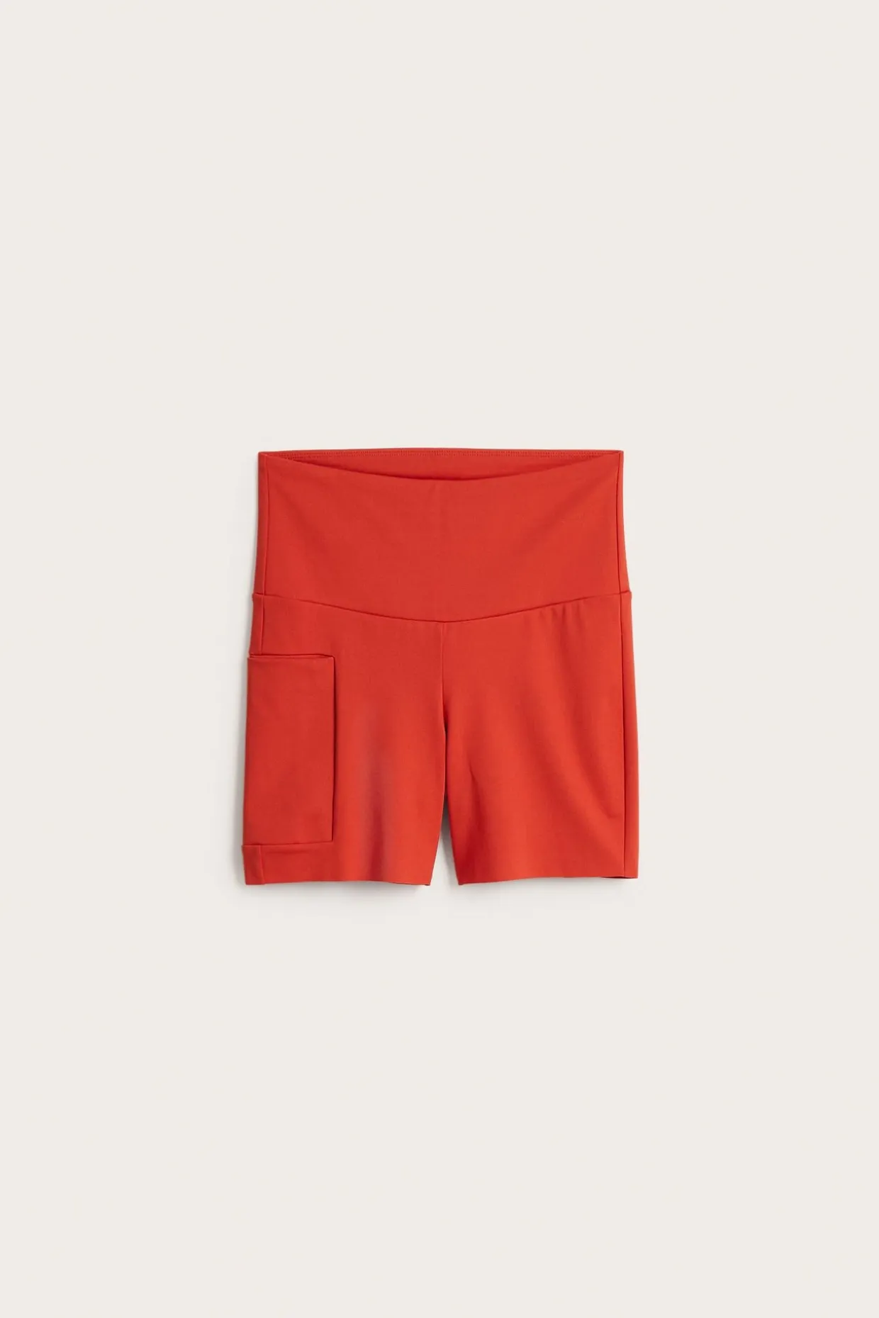 Bikershorts i mjuk stretchjersey