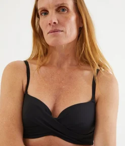 Bikini-bh med omlottdetalj