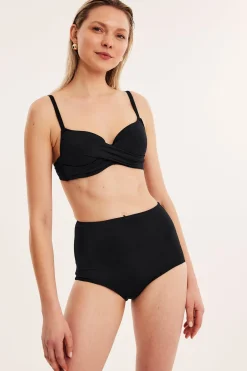 Bikini-bh med omlottdetalj