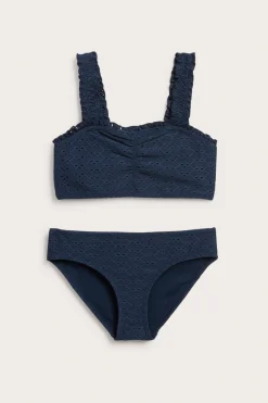 Bikini med broderie anglaise
