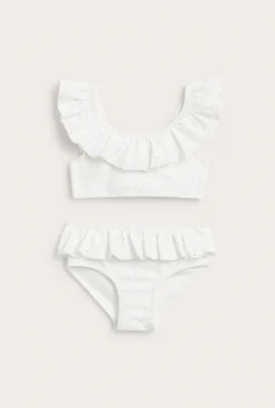 Bikini med volanger