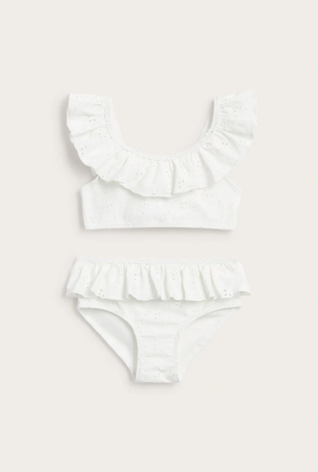 Bikini med volanger