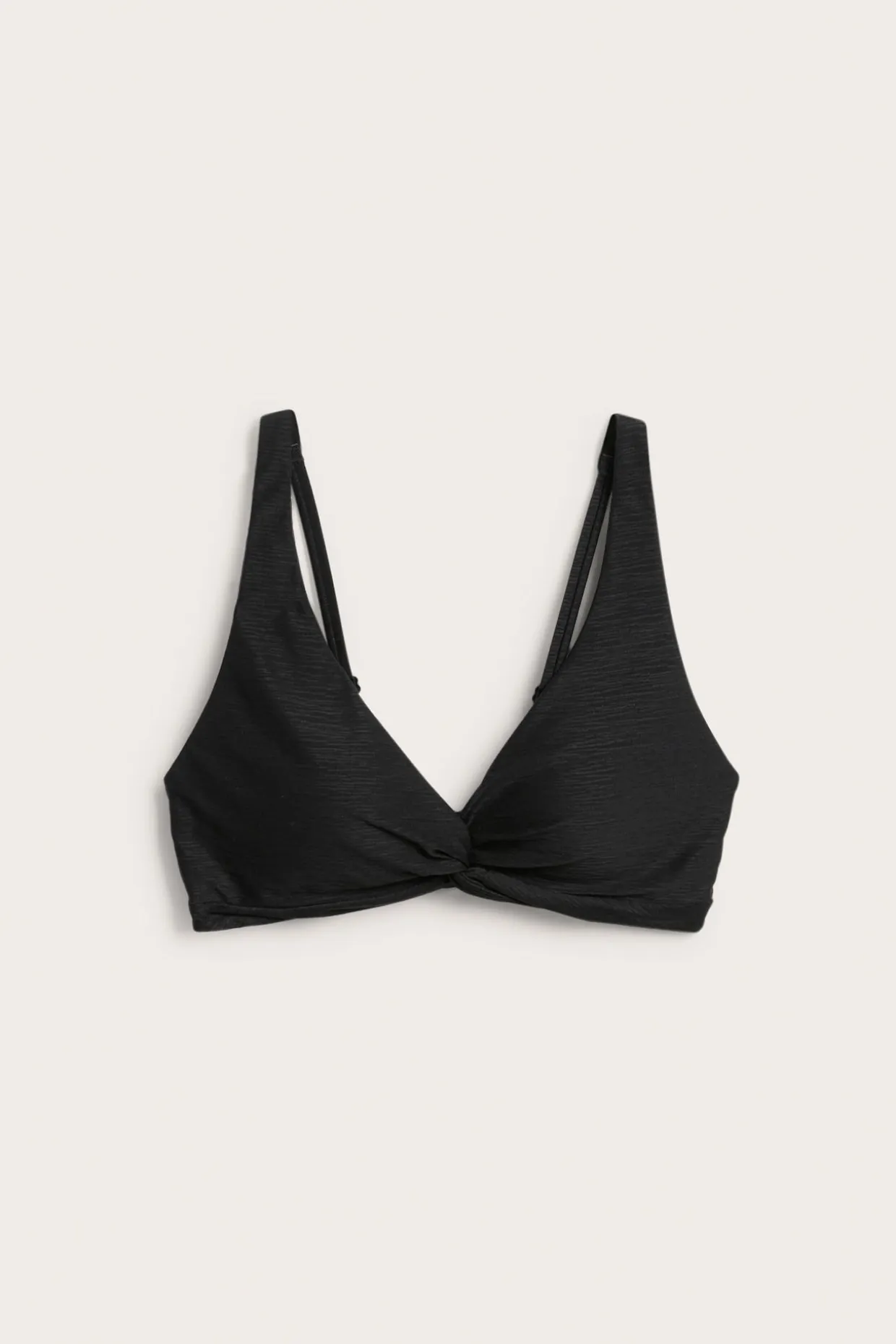 Bikinitopp med vriden detalj