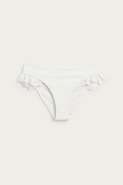 Bikinitrosa brazilian med broderie anglaise