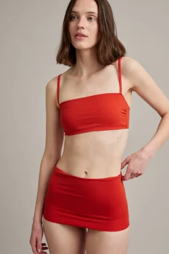 Bikinitrosa brief med nedvikbar midja