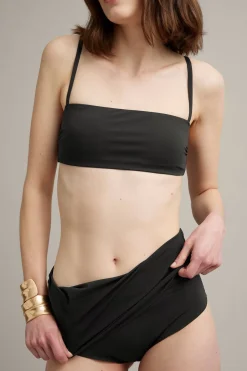 Bikinitrosa brief med nedvikbar midja