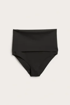 Bikinitrosa brief med nedvikbar midja