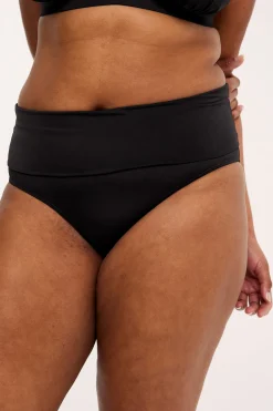 Bikinitrosa brief med nedvikbar midja