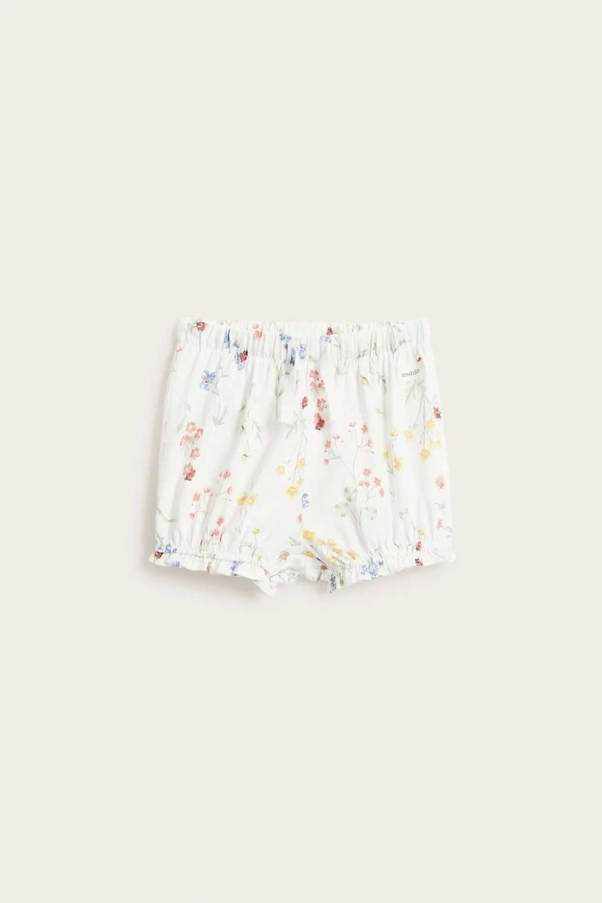 Blommiga jerseyshorts