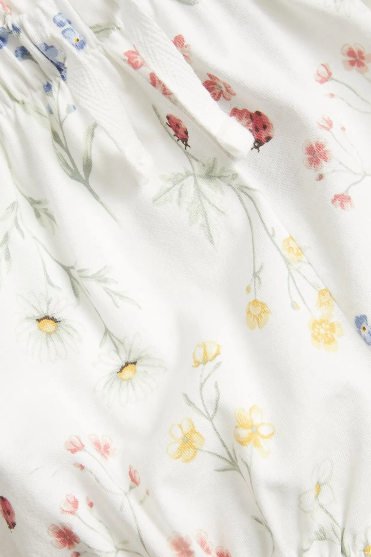Blommiga jerseyshorts