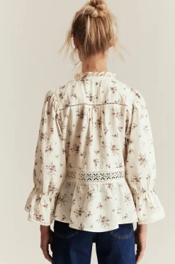 Blommig blus Newbie Woman