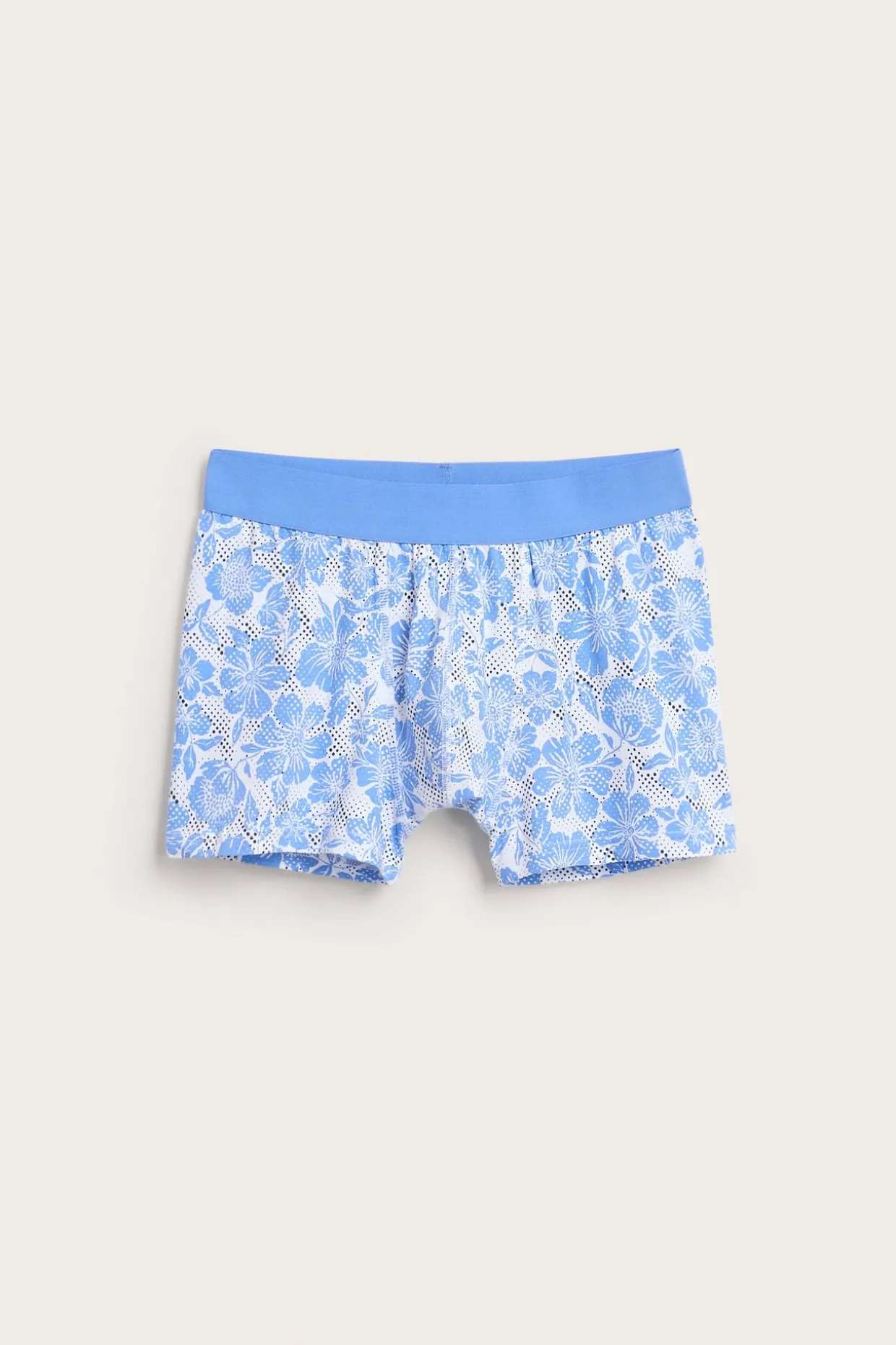 Blommig boxerkalsong