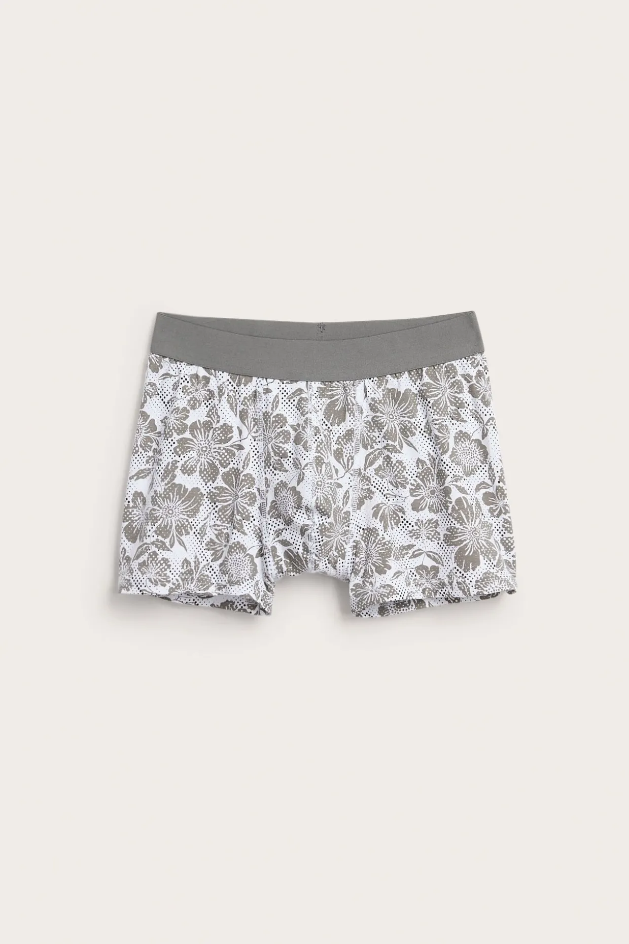 Blommig boxerkalsong