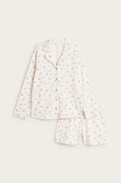 Blommig pyjamas Newbie Woman