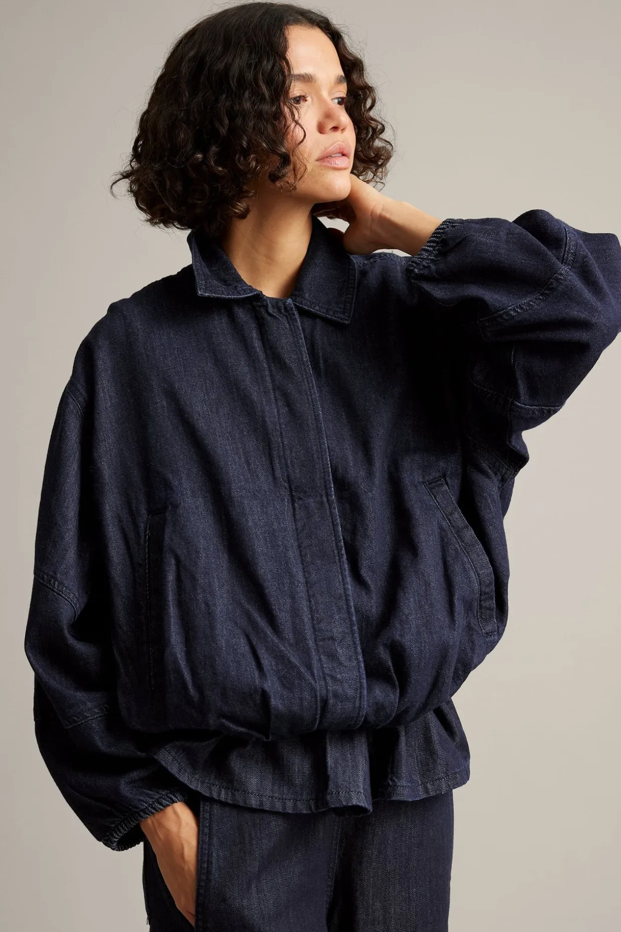 Blousonjacka i denim