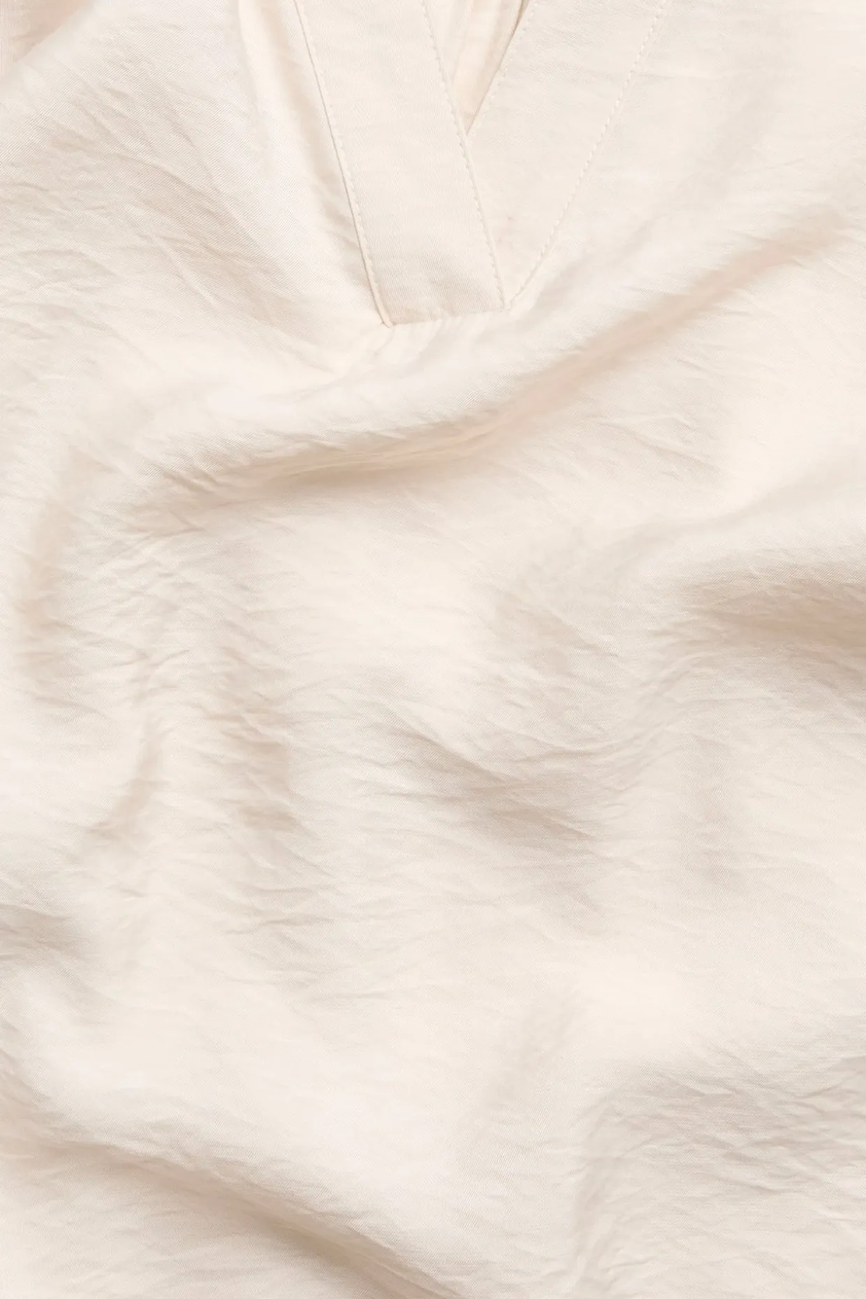 Blus med puffärm