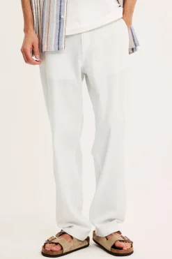 Bomullsbyxor regular fit