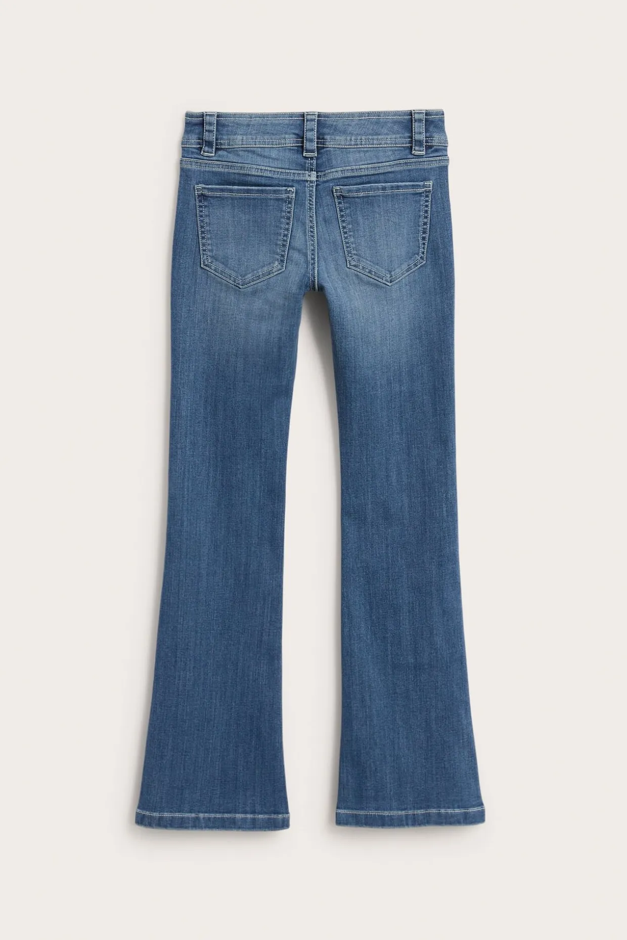 Bootcut jeans low waist