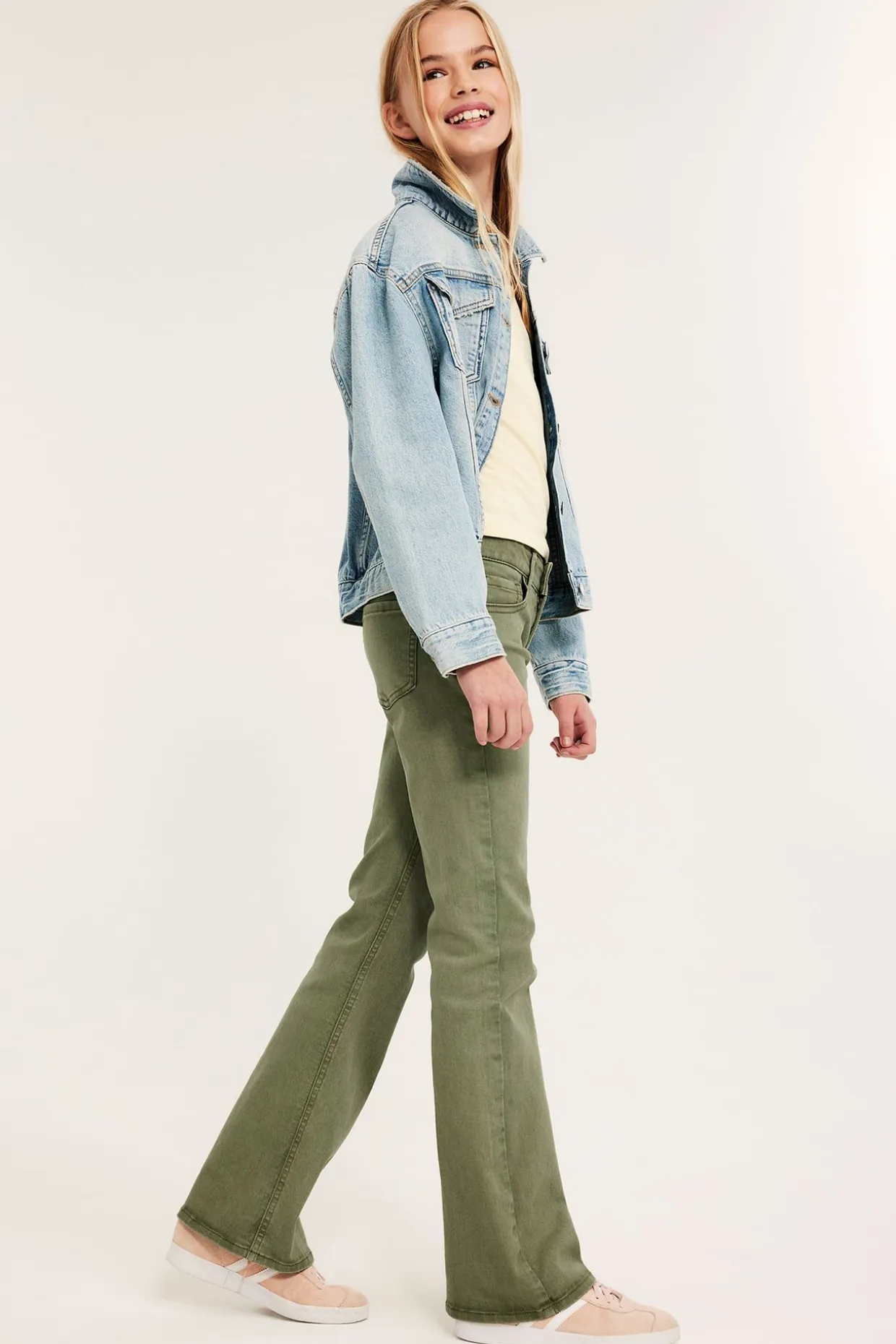 Bootcut jeans low waist