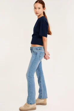 Bootcut jeans low waist