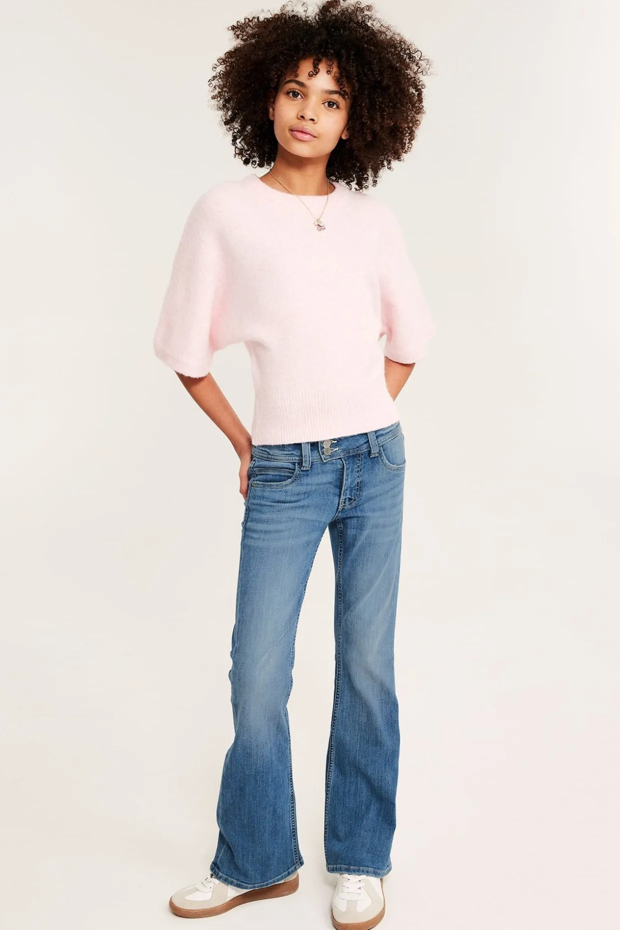 Bootcut jeans low waist
