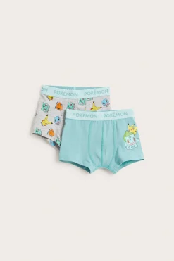 Boxerkalsonger i 2-pack med Pokémonprint