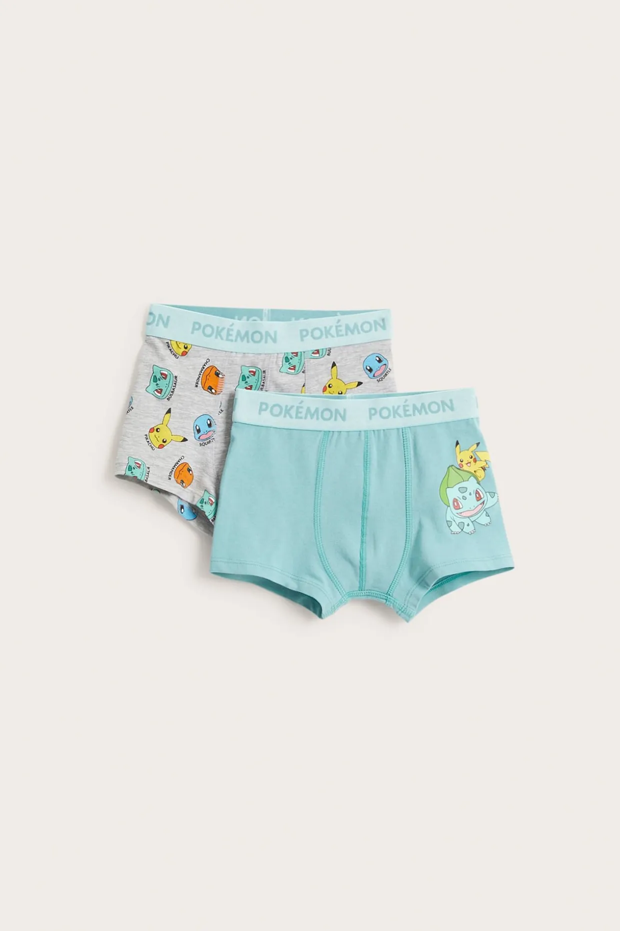 Boxerkalsonger i 2-pack med Pokémonprint