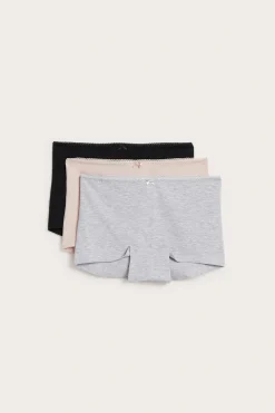 Boxerstrosor i bomull 3-pack