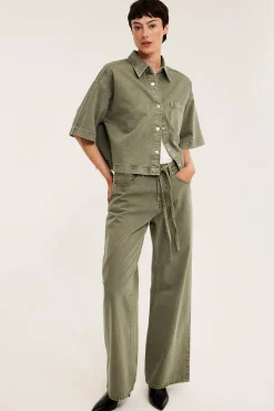 Boxig jeansskjorta