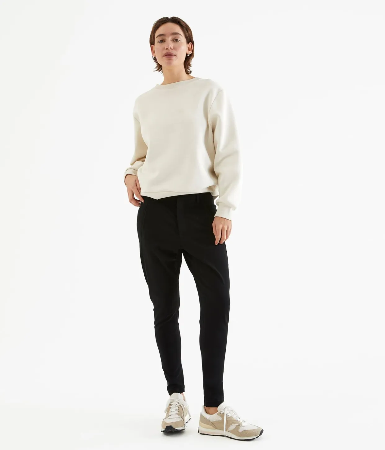 Boyfriend byxor slim fit