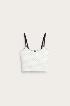 Bralette med picotkant