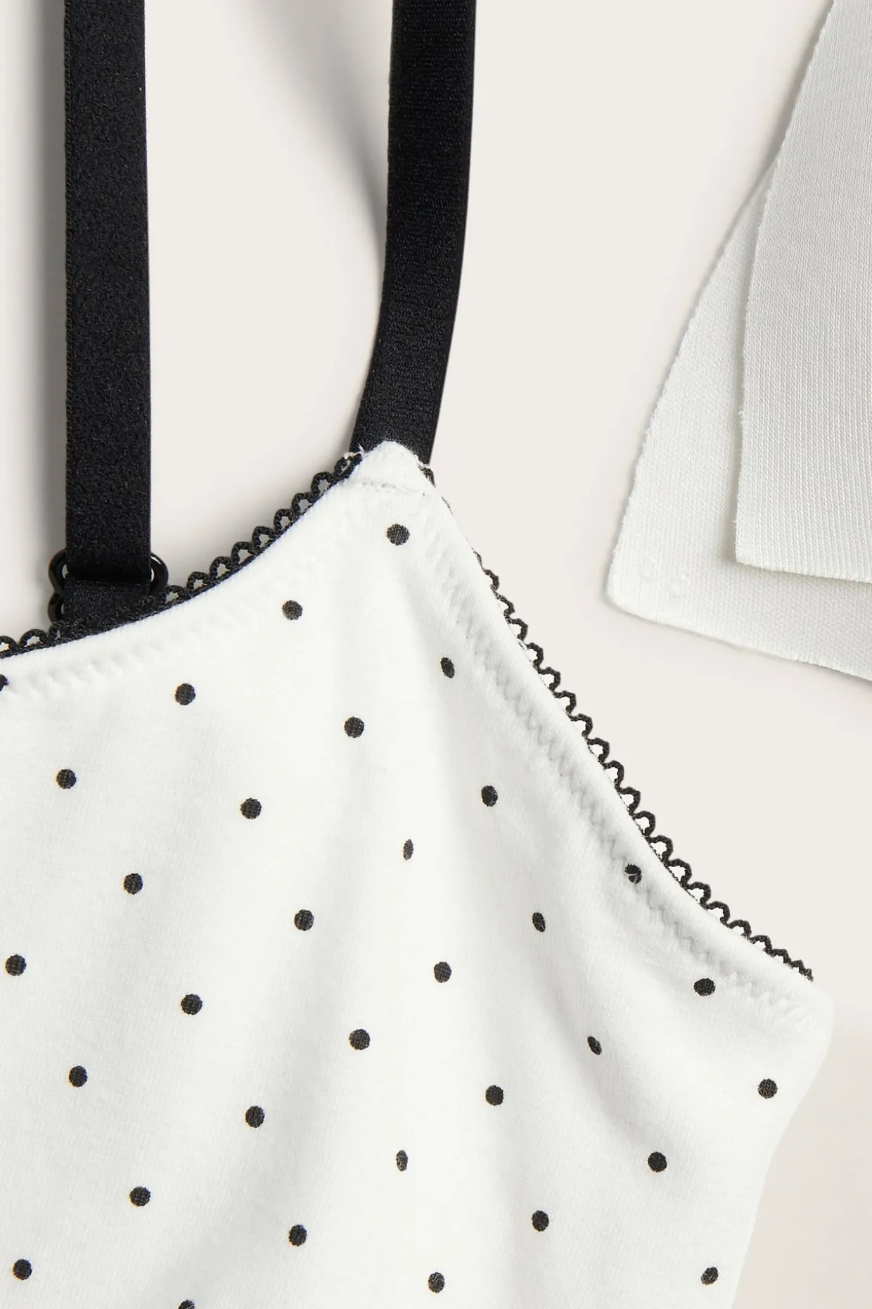 Bralette med picotkant