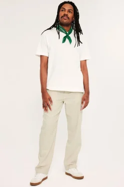 Byxa i linnemix regular fit