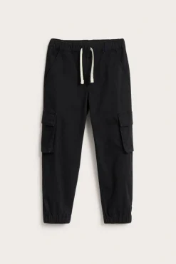 Cargobyxor i stretchig twill