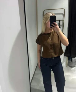 Croppad topp