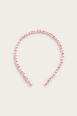 Diadem med pärlor