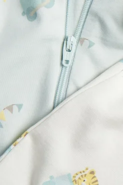 Djurmönstrad pyjamas i 2-pack
