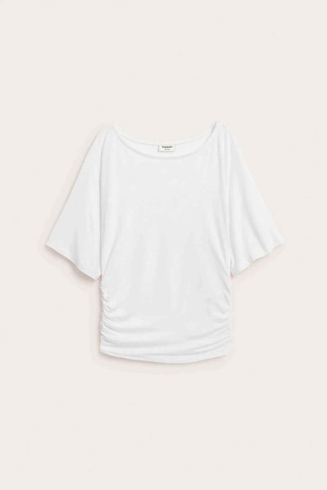 Draperad topp